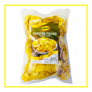 300g Kerepek Pisang Tanduk Asli Original Homemade Halal Produk Muslim Murah Sedap dan Rangup NEQROSE