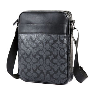 Europe Fashion Floral O Checker Men Bag Sling Bag Crossbody Bag Bags Beg Silang Beg Sandang Kulit Lelaki 30222