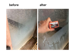 Wonder Scrub shower screen cleaner / glass cleaner / soap scum remover / limescale remover / water stains remover / shower screen cleaner / stain remover