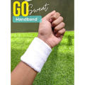 GO Wristband | handband polos deker tangan olahraga badminton senam mengelap keringat. 