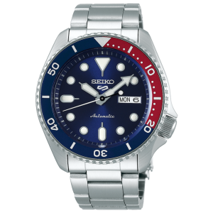 SEIKO 5 ORIGINAL - AUTOMATIC - SEIKO SRPD53K1 - Men RO  - Silver - Stainless Steel - Diameter 4.2 CM. Water Resist 100 Meter Jamdunia / Jam dunia JD18 # Jam Tangan Pria Cowok Anti Air Digital Analog # Seiko Otomatis SEIKO SRPD53 SRPD 53 K1 SRPD 53K1 K 1