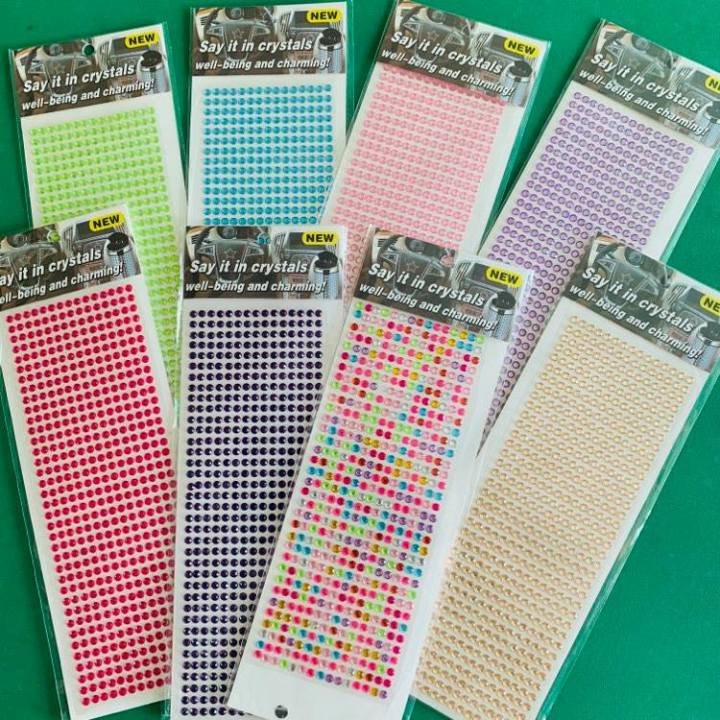 Gem hot sale sticker sheets