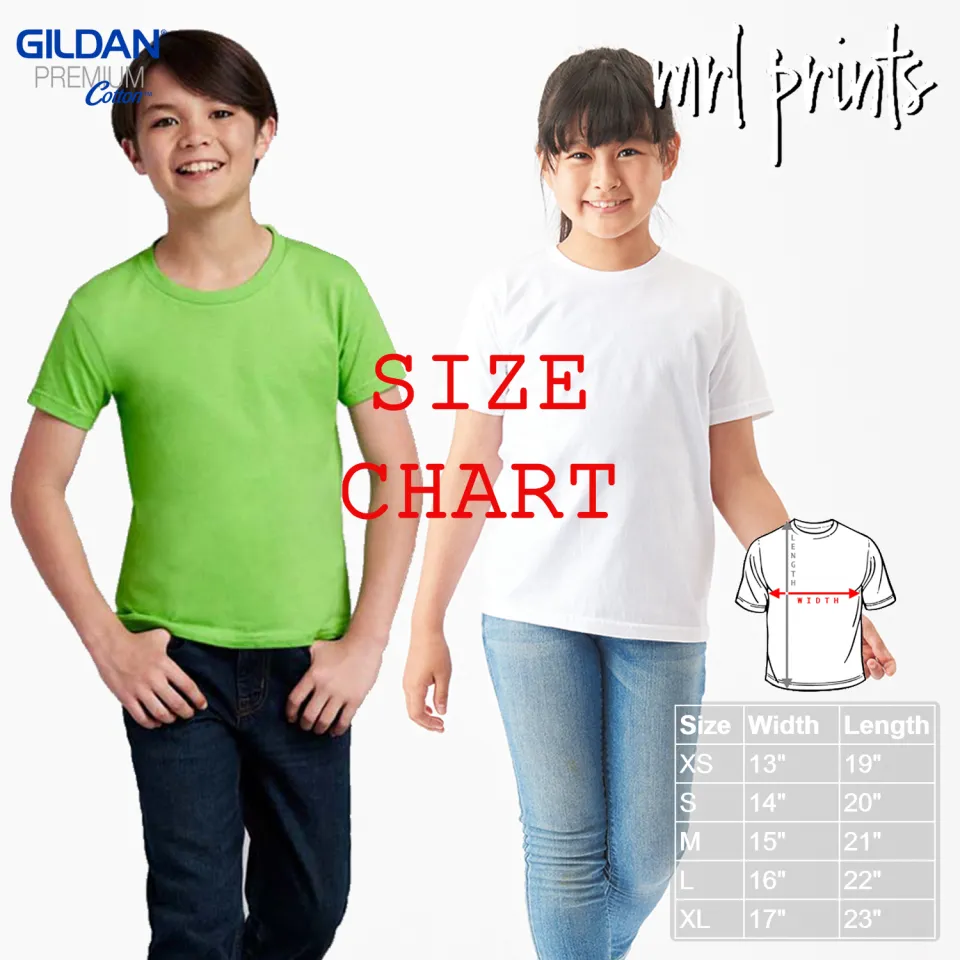 Gildan 76000B Premium Cotton Youth T-Shirt (Light Pink)