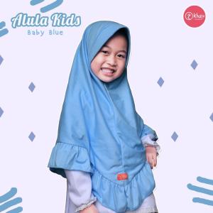 Alula Kids Hijab Instant Syari Anak Sekolah by Khayr Moswear Size L - Super Hemat