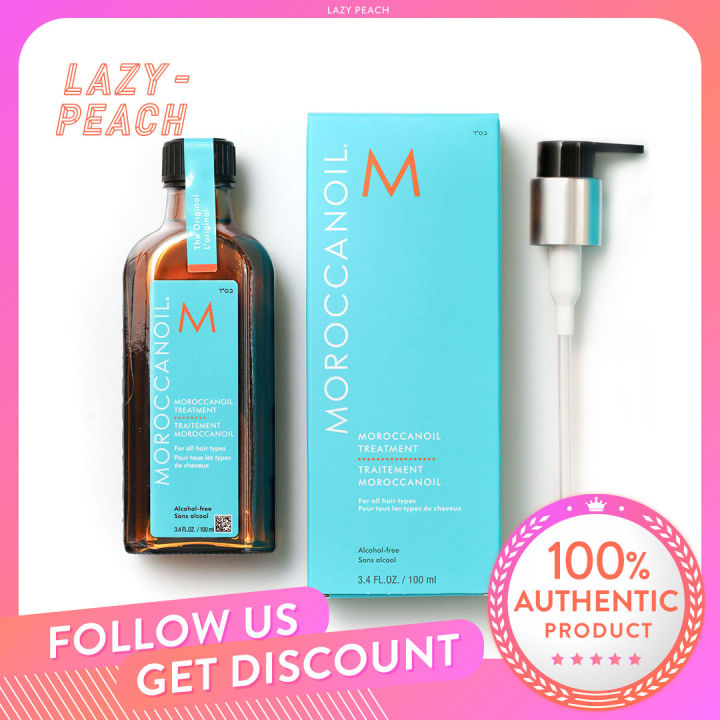 Moroccanoil Original Treatment With Pump 100ml ( Exp 20252026