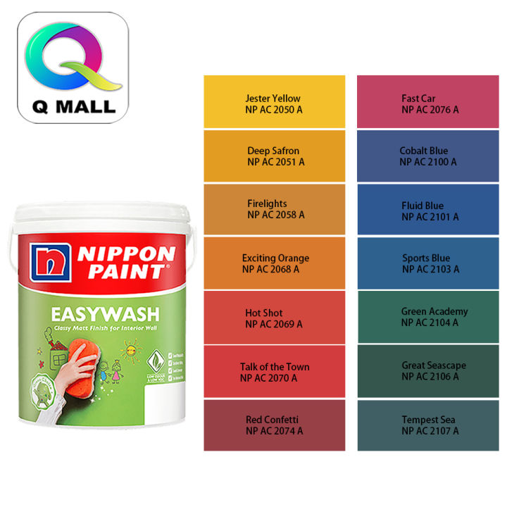 (20502107) 1L Nippon Paint Interior Vinilex Easywash Captivating