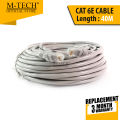 Kabel Lan Cat 6 Cable UTP Length 40M Switch ke router 1000Mbps & Computerized tested. 