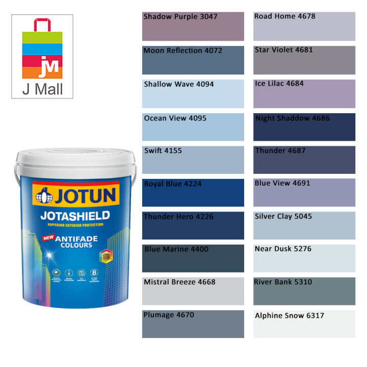 *📌📌* (3047-6317) 5L Jotun Jotashield Antifade Colours Exterior Paint ...