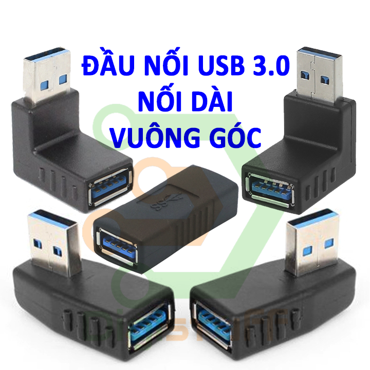 Đầu nối USB 3.0 - đầu USB 3.0 nối dài đầu USB 3.0 vuông góc chữ L