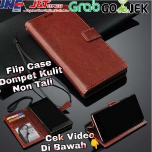 Flip Case Dompet Kulit OPPO A7 2018 (Indah Acc)