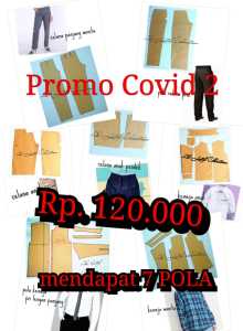 Promo 2 paket pola jiplak / pola instan anak dan dewasa