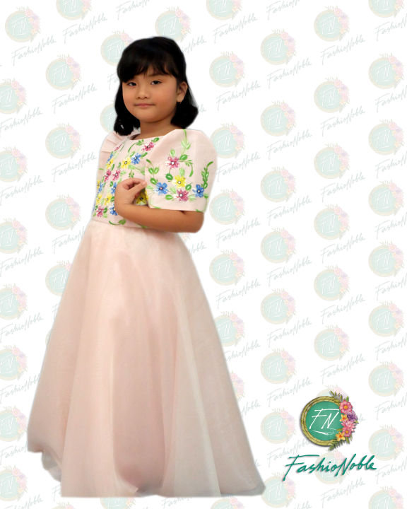 Simple filipiniana hotsell dress for kids