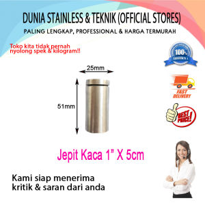 Jepit Kaca 1" X 5mm