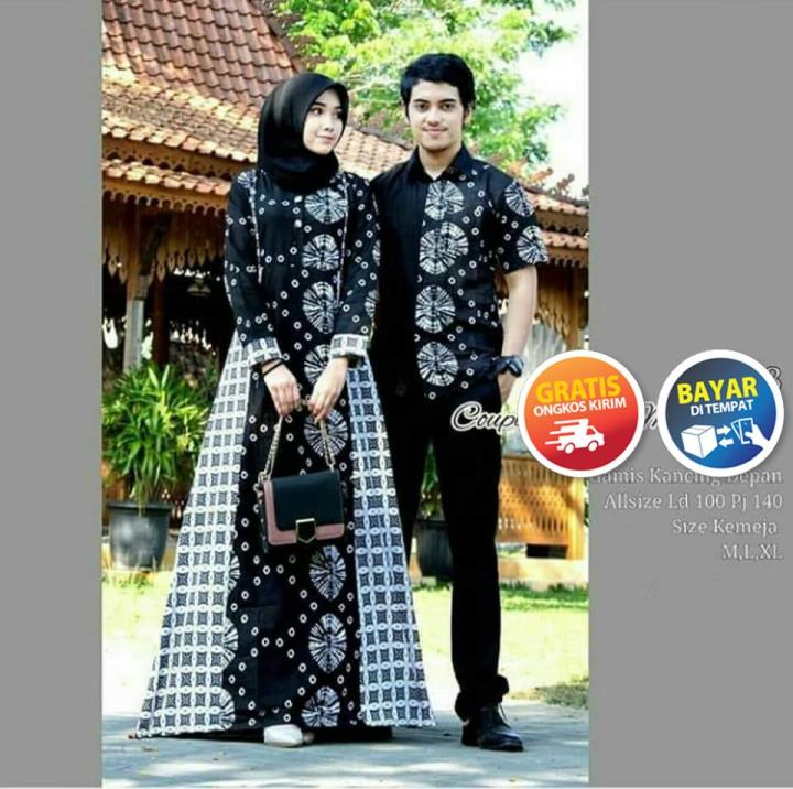Batik Reno Baju Batik Couple Baju Muslim Wanita Terbaru 2019
