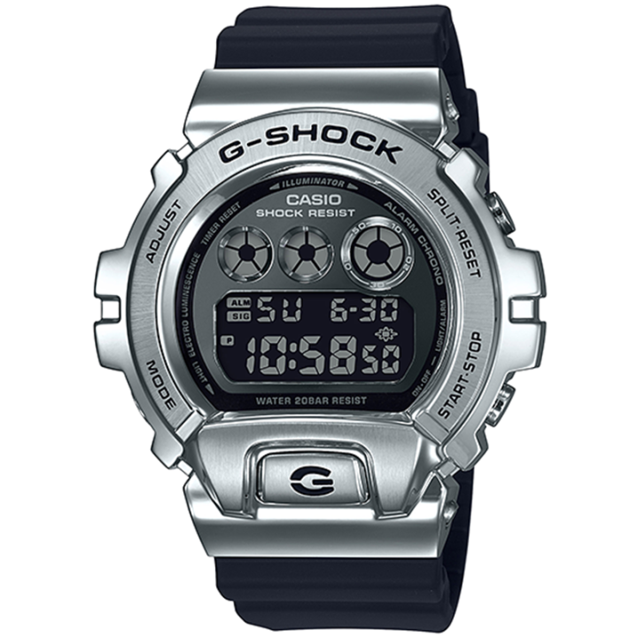 CASIO ORIGINAL CASIO G-SHOCK GM-6900-1DR Men Resin Hitam - Main Image