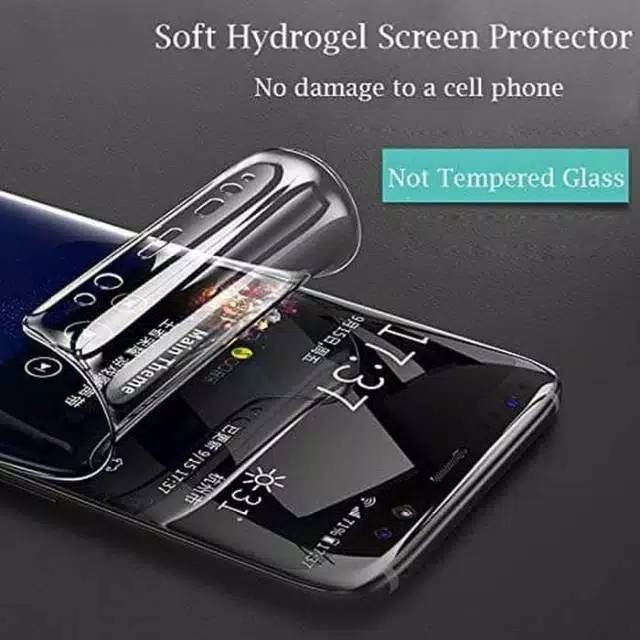 Liquid Glass Hydrogel Anti Gores Screen For Samsung S9, S8 Plus