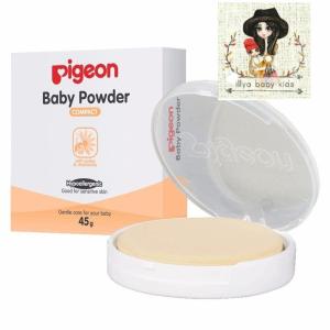 Pigeon Bedak Padat Bayi - Baby Powder Cake Chamomile White 45 Gr