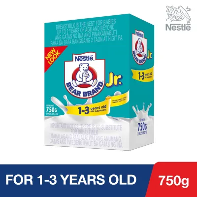 BEAR BRAND Junior Milk Supplement For Children 1-3 Years Old 350g x 2