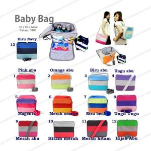 Baby Bag Organizer 2in1: Bisa selempang dan ransel (Tas Perlengkapan Bayi)