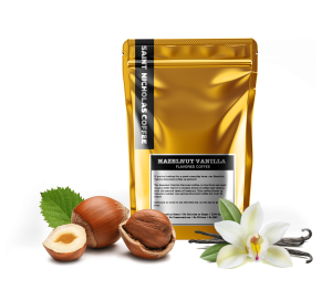 Hazelnut Vanilla Flavored Coffee Beans