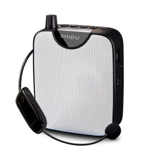 SHIDU M500 10W Portable Wireless Voice Amplifier for Teacherwith Headset Microphone Mini HiFi Stereo AUX Audio Speaker Mic Megaphone Loudspeaker