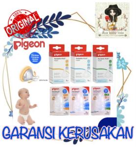 Pigeon Peristaltic Plus Nipple Wide Neck | Slim Neck | Dot Bayi