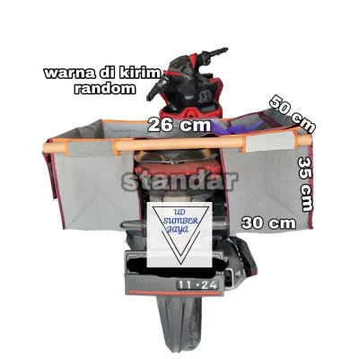 tas obrok tas kurir tas pos tas motor sadel bagasi samping