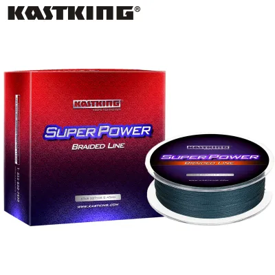 KastKing SuperPower 300M 500M 1000M PE Braided Fishing Line Green 4 Strand 6-80LB Multifilament Fishing Line for Carp Fishing Wire