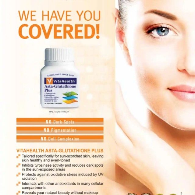 asta glutathione vitahealth Asta-Glutathione +