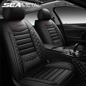 Luxury Car Seat Covers Leather Cushion Seat Protector Interior Accessories
