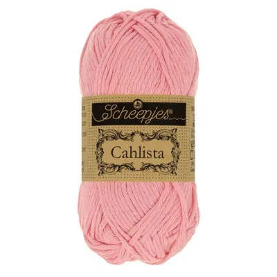 SCHEEPJES Cahlista Yarn 518 Marshmallow (100% Natural Cotton)