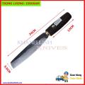 Bộ 03 dao bếp, dao chặt vuông cán ốp, dao thái to, dao thái gọt nhỏ bằng nhíp xe - Dao Đa Sỹ, Khánh Linh. 