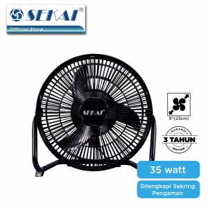 SEKAI Kipas Angin Meja / Kipas Angin Duduk Tornado 9 Inch  - HDO 915-S