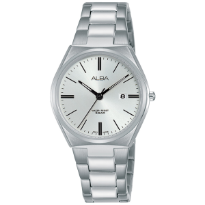 ALBA ORIGINAL - ALBA AH7S27 X1 AH7S27X1 - ANALOG PRESTIGE - Women - Silver - Stainless Steel - Diameter 30mm - Water Resist 50m - Jamdunia / Jam dunia JD18 # Jam Tangan Wanita Cewek Anti Air Watch + ALBA AH7S 27 AH 7S 27 X1 AH7