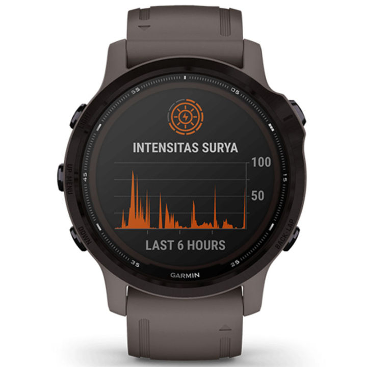 GARMIN ORIGINAL SMARTWATCH GARMIN FENIX 6S SOLAR WOA PURPLE