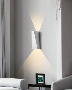 Creative Geometric LED Wall Light Modern Bedside Wall Lamp minimalist Background Staircase Aisle Corridor Wall Sconce Lighting
