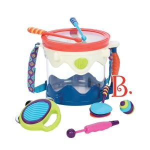 B. Toys Musical Instrument Toys for Kids - Drum Tambourine Maraca & Shaker for Kids