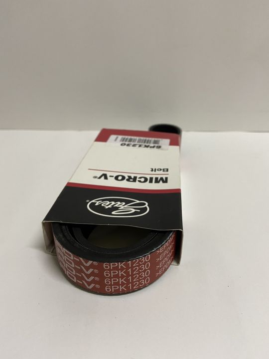 Gates Micro-V Belt 6PK1230 Unitta For, Mitsubishi Mirage/Corolla Altis ...