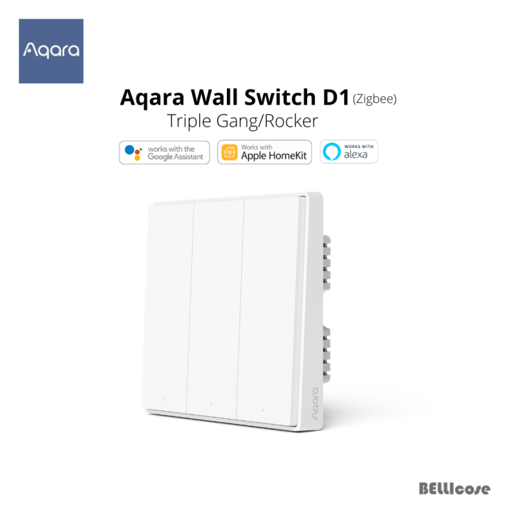 Aqara Wall Switch D1 With Neutral (Aqara Store) Lazada