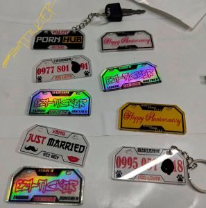 Customized Motorcycle Key Chain
