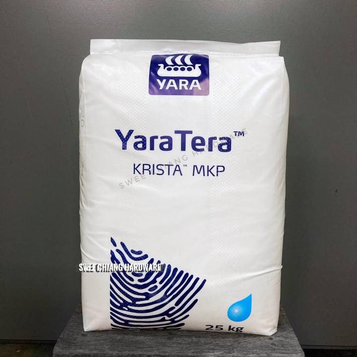 Yaratera Krista Mkp 25kg 0 52 34 Fully Water Soluble Mono Potassium Phosphate Ec Pk Fertilizer 5245