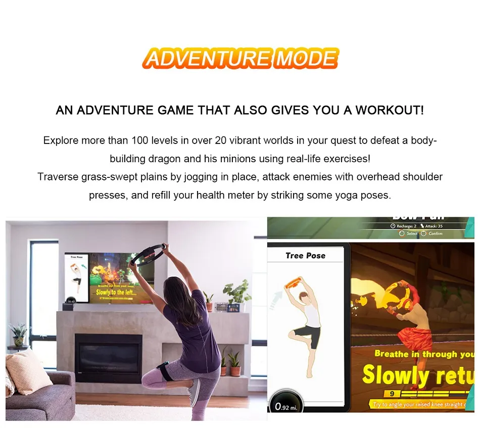 Ringfit Adventure Ring Fit Workout Exercise Ring Fit Adventure