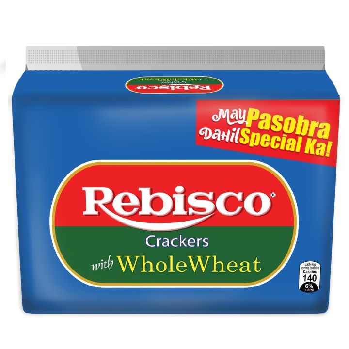 Rebisco Crackers Whole Wheat 32g x 10 | Lazada PH