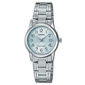 CASIO ORIGINAL - CASIO LTP-V002D-2B - Standard - NEW - WOMEN - Silver - Stainless - Jam dunia JD18ST # Jam Tangan Wanita Cewek Anti Air Digital Analog + CASIO LTP V002D 2B LTP-V002D V 002 D LTPV002 LTP-V002 LTPV002D LTP-002 V002 $ WR0 STS KC7