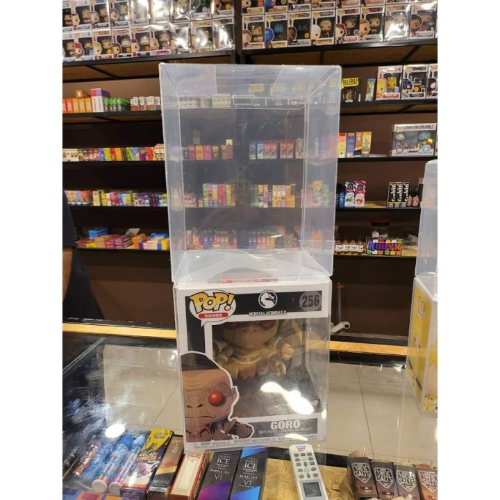 Viturio Funko Pop! 6 Inch Protector Cases (5 Pack) - Clear .50mm Thick Hard Plastic Display Boxes