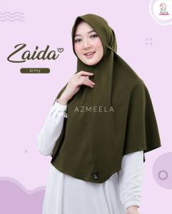 Azmeela Zaida Khimar Instant with Pad