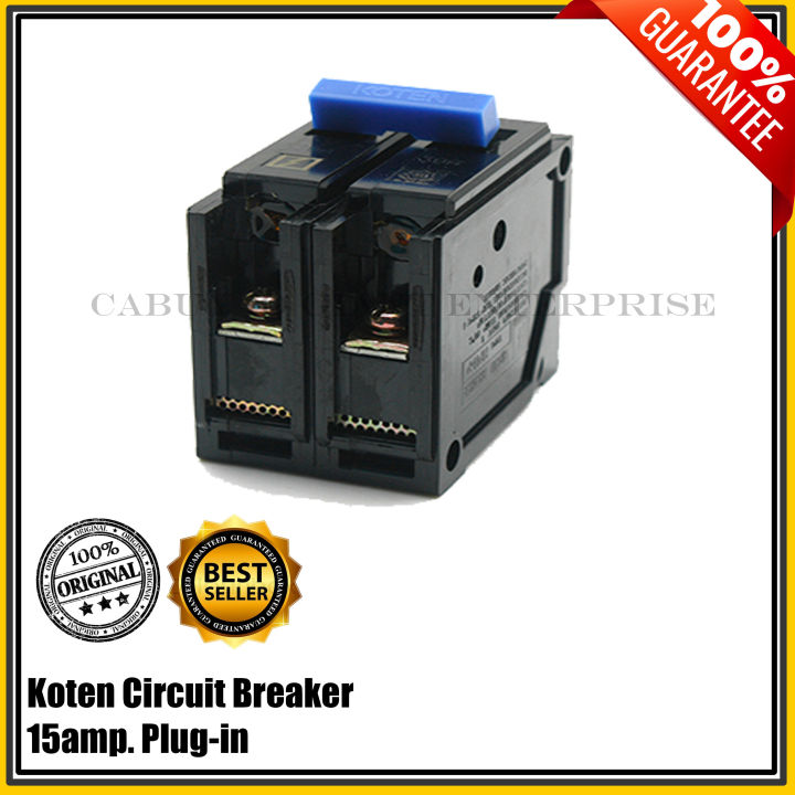 Koten Circuit Breaker 15 Ampere (Plug-in) | Lazada PH