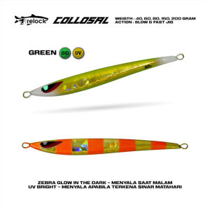 METAL JIG 40GRAM - METAL JIG FIRELOCK COLLOSAL