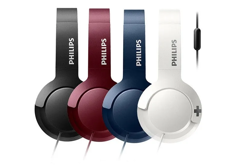 Philips Bass+ SHL3075 Closed-Back On Ear Headphones with