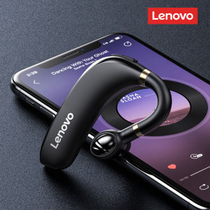 Lenovo HX106 Wireless Bluetooth 5.0 Earphone In Ear Hook Earbuds Portable Handsfree Call Headset Waterproof Long Standby with HD Microphone